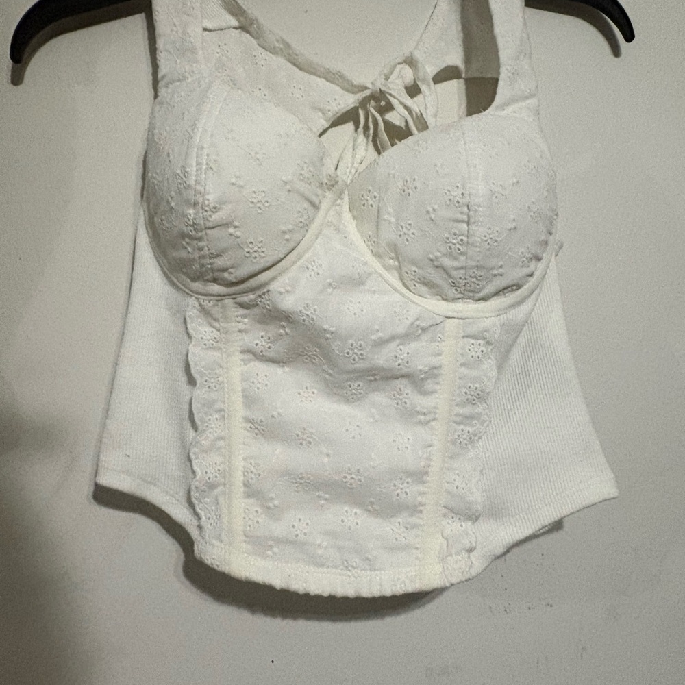 White Lace Women's Top
